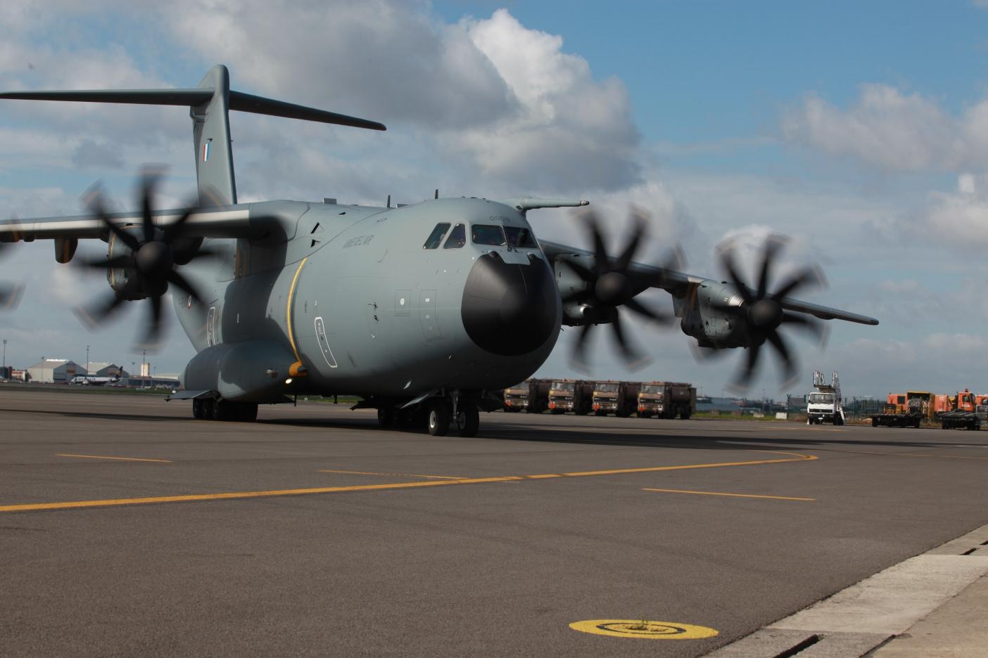  First international A400M mission successfully conducted